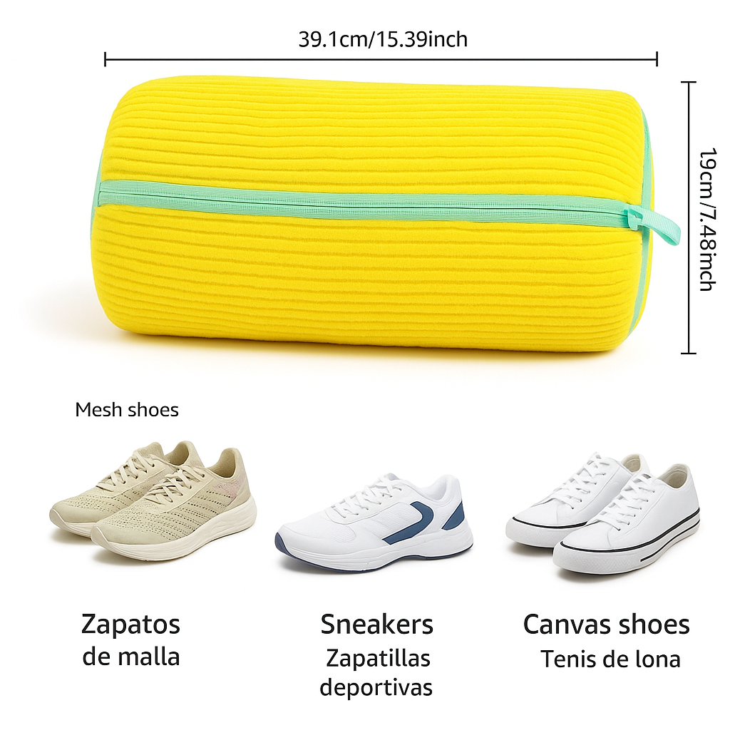 Shoe Laundry Bag – Hassle-Free Washing, Keep Shoes Fresh and Your Washing Machine Safe