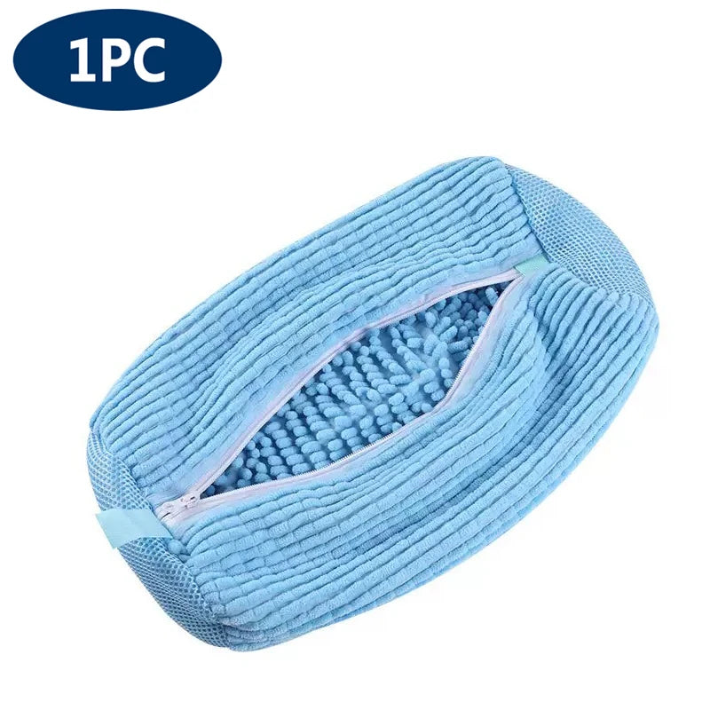 Shoe Washing Machine Laundry Bag Shoes Dryer Cotton Mesh Net Reusable Sneaker Cleaning Protective Network Organizer Bags Large